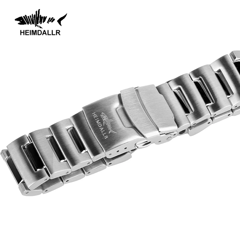 

Heimdallr Watchband Solid 20mm Width Stainless Steel Watch Bracelet Suitable For Sea Monster Diver Watch