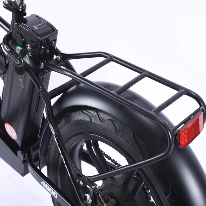 Фэтбайк горный велосипед колеса 20 дюймов Интеллектуальная батарея 500 Вт двойные