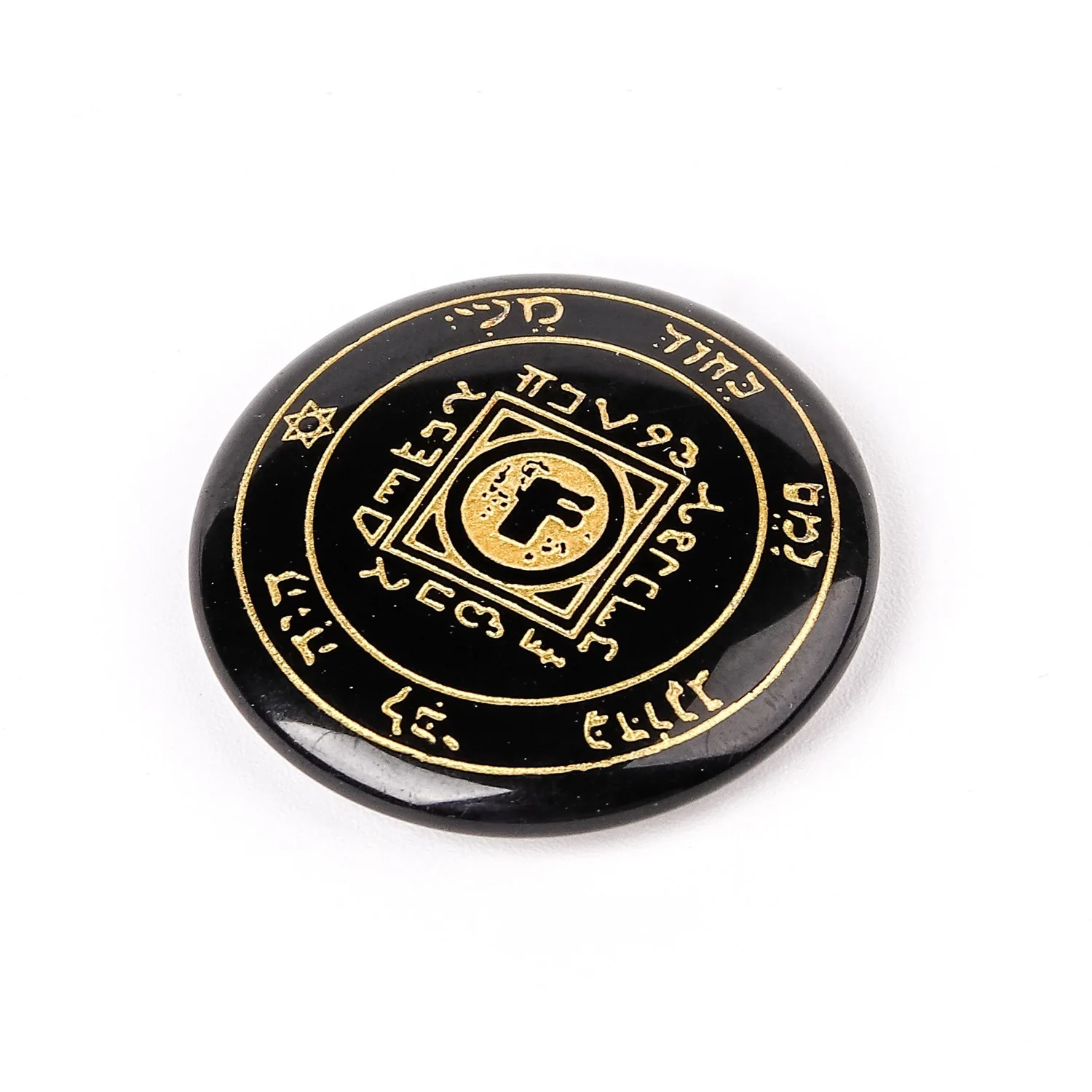 30 мм натуральный камень кристалл круглый кусок Соломон амулеты любви энергии