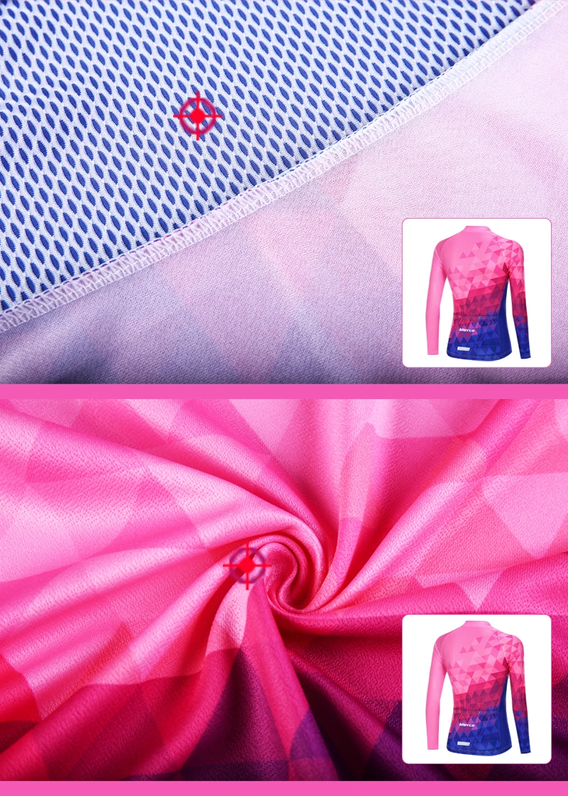 

Mieyco Cycling Jersey Women Mountain Bike Clothing Breathable Racing MTB Bicycle Clothes Uniform Anti-UV Cycling Clothing Wear