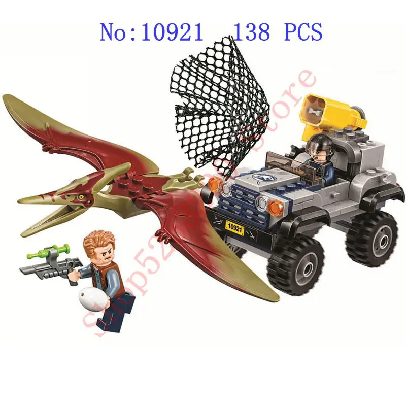 Мир Юрского периода 2 брутальный Раптор строительные блоки динозавр рисунок