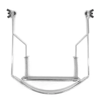 10 holes harmonica neck harp metal rack mount harmonica bracket blacksilver adjustable sturdy frame accessories tool
