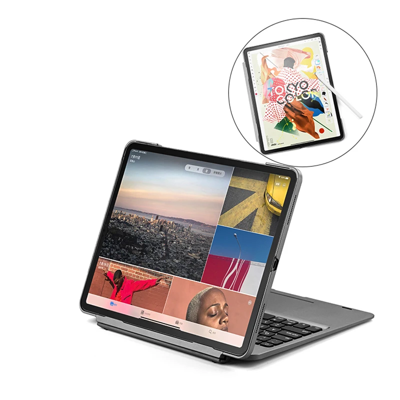 Чехол для клавиатуры DOQO Magic разделенная сенсорная панель iPad Pro 12 9 11 Air 4 5 10 2 2022