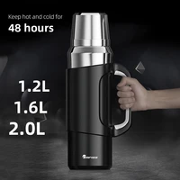 316 stainless steel outdoor thermos stainless steel large capacity portable double wall vacuum flask insulated tumbler 48 hour