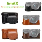 Сумка на плечо из искусственной кожи для камеры Sony A6000 A6100 A6300 A6400