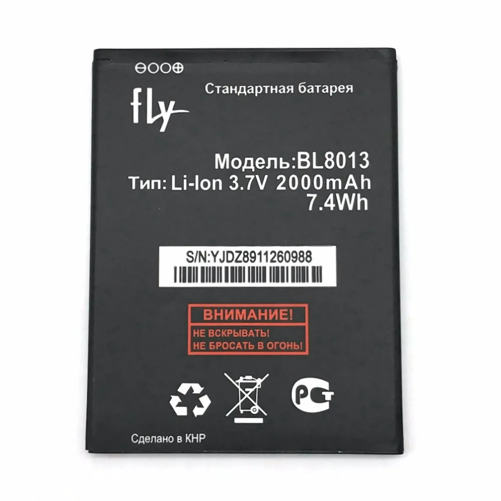 Аккумулятор для Fly Cirrus 3 FS506 BL8013 BL 8013 1 шт. оригинальный аккумулятор Мобильный