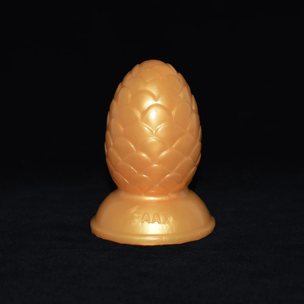 Анальная пробка NUUN fat pine cone силиконовая Реалистичная pinecone стимуляция точки G