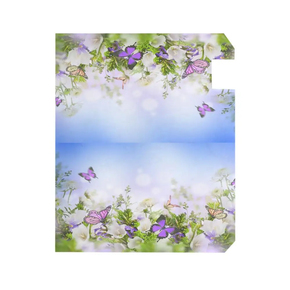 Магнитный чехол для почтового ящика водонепроницаемый с бабочками летающими