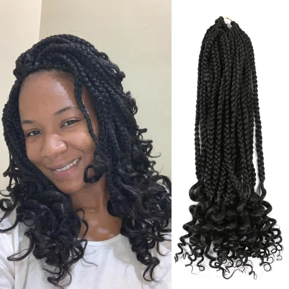 Ромашка 18 &quotкоробка косички кудрявые концы вязание крючком 22 корня/упаковка