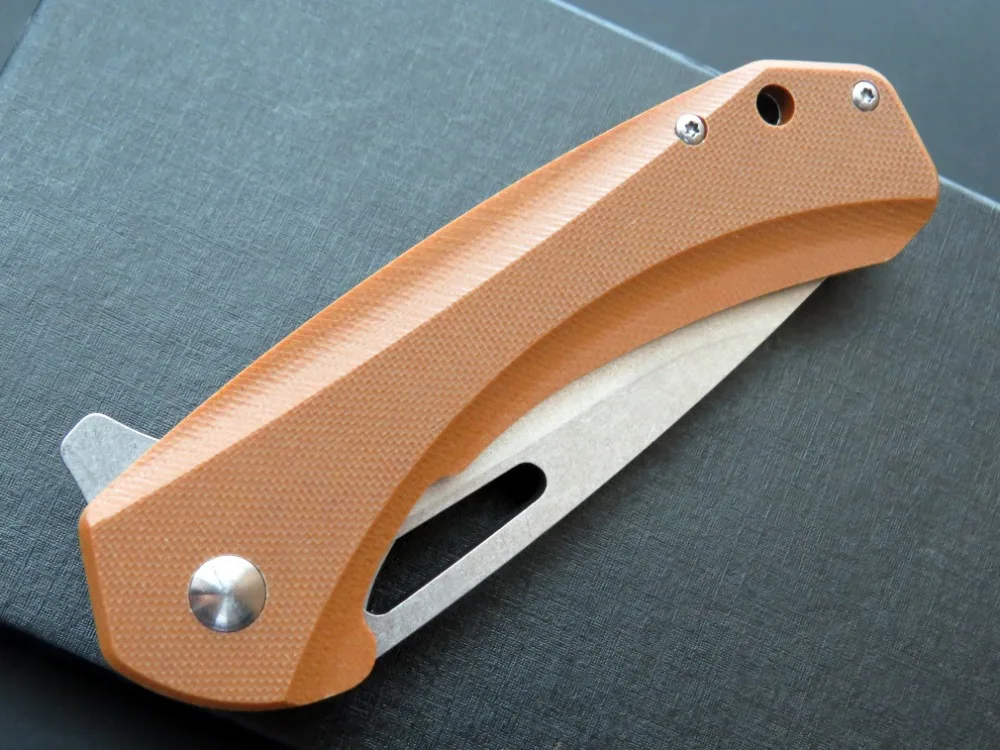 

EF74 jungle adventure Rock climbing folding outdoor camping hunting knife D2 blade G10 handle Tactical Survival gifts knives EDC