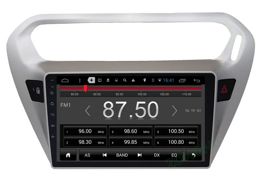 2.5D Восьмиядерный 2G+ 32GB Android автомобильный мультимедийный dvd-плеер для Citroen Elysee для peugeot 301 Автомобильный gps навигатор Авто Радио стерео