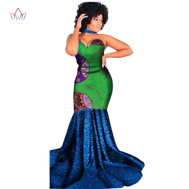 Осень Для женщин традиционные африканские платья бренд Костюмы Африка Воск