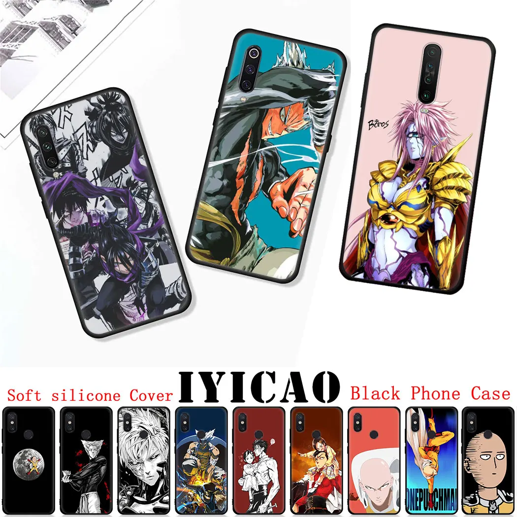 Мягкий силиконовый чехол для Redmi Note 5 6 7 8 Pro 5A 8T Prime 4X K30 Poco X2 черный телефона