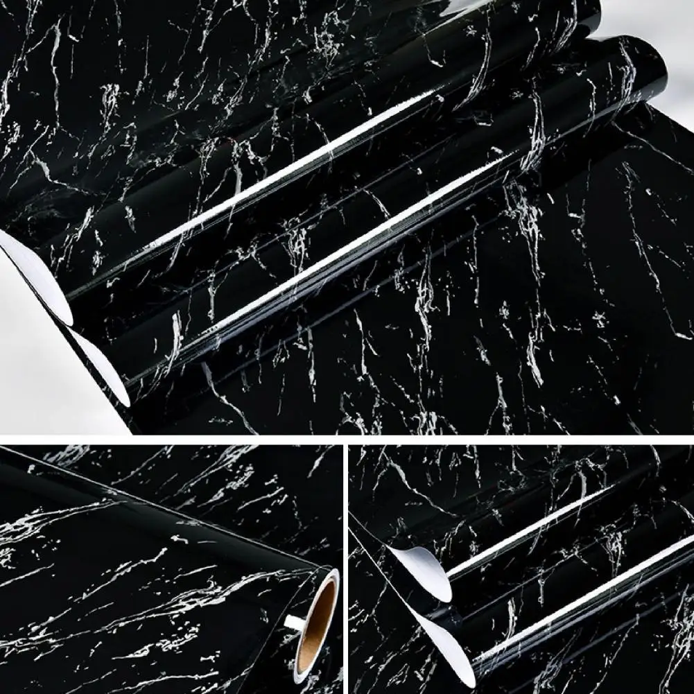 

Easy to Attach Eco-friendly Art Vinyl Film Marble Pattern Mural Sticker for Counter Top