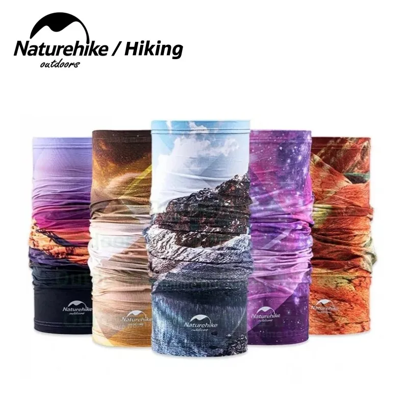 

Походная бандана Naturehike, головной платок, дышащий охлаждающий волшебный кемпинг, Велоспорт, бег, мягкая бандана, головной убор, спортивный ше...