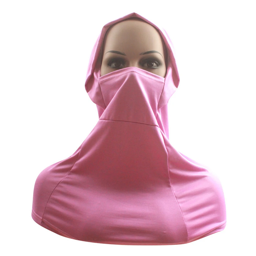 Фата шарф для лица Исламская Паранджа Niqab головной платок полностью закрывающий