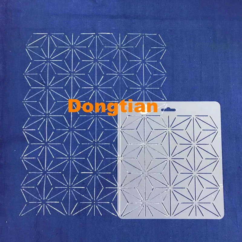 4 вида стилей/комплект большой Размеры классический сашико шаблон