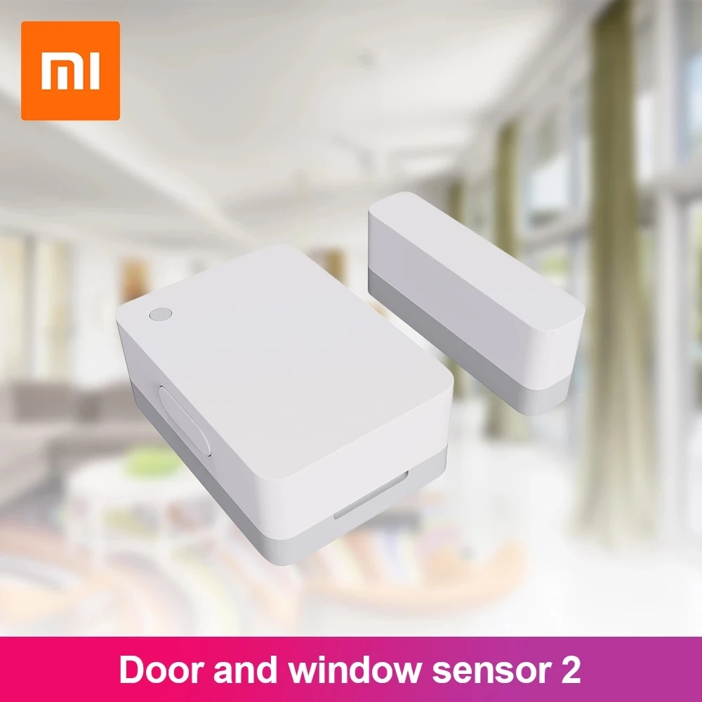 Умный датчик двери и окна Xiaomi Mijia 2 Bluetooth 5 0 светозапись сверхурочных незакрытое