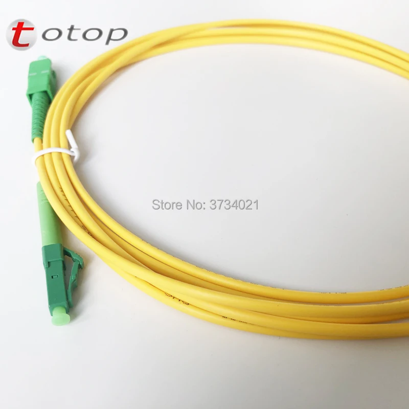 10 шт./лот SC/APC FC/UPC LC/APC SC/UPC Волоконно-оптический кабель SM simplex 3 мм G657B3 ПВХ патч-корд