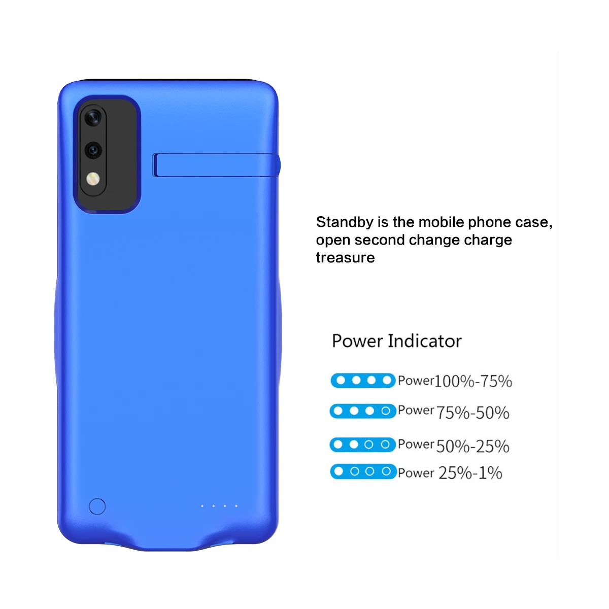Для huawei Honor 9X Honor 9X Pro Чехол для зарядного устройства 6500 мАч удлинение резервного копирования зарядки Powerbank чехол для Honor 9X Чехол подставка