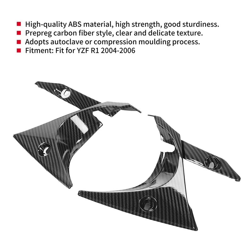 Верхняя сторона мотоцикла внутренняя обтекатель углеродное волокно для YAMAHA YZF-R1