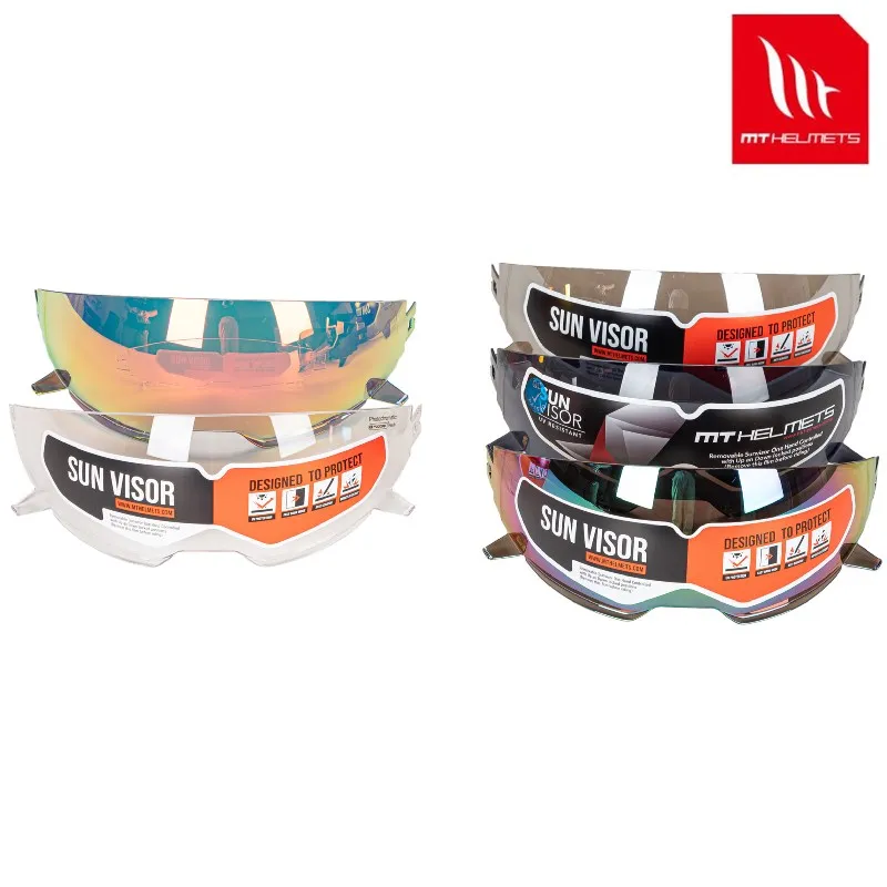MT шлем уличный истребитель внутренние солнцезащитные очки сменный Щит 5 цветов в