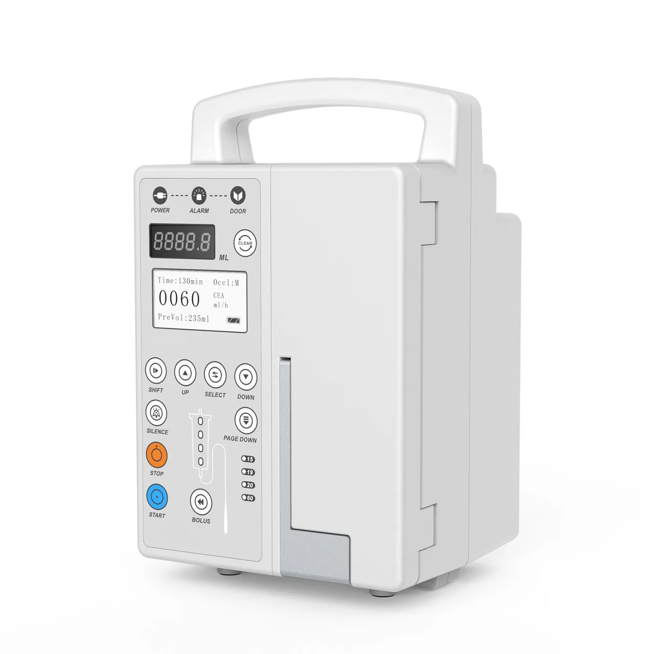 

WGIBYS Hospital ICU Emergency Device Portable IV Infusion Pump Electric Automatic Infusion Pump Price