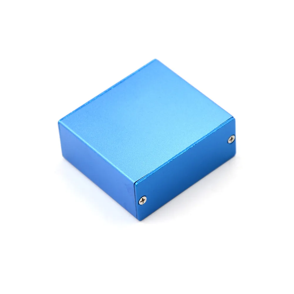 50*58*24MM One Piece Electronic Project Enclosure Case Blue Aluminum PCB Instrument Box | Обустройство дома