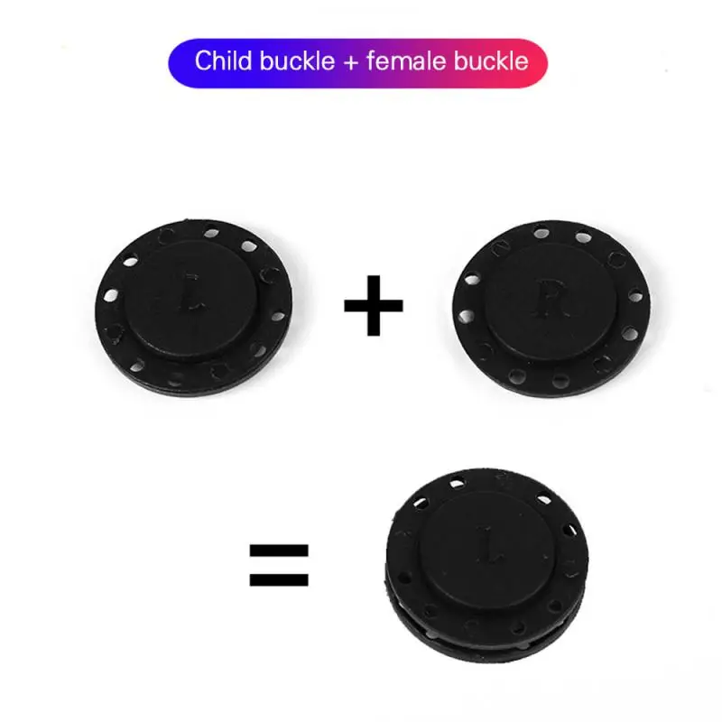 Высококачественная невидимая пластиковая магнитная кнопка украшение одежды