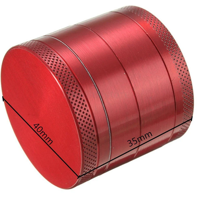 4 слойная дым измельчитель металлический табачный курительная трубка травяные