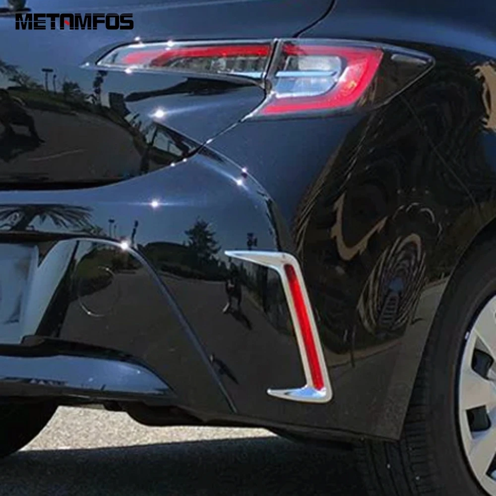 Для хэтчбека Toyota Corolla 2019 хромированная задняя противотуманная фара крышка