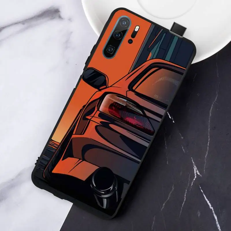 

AE86 sports car jdm drift Phone Case Funda For Huawei P9 P10 P20 P30 Lite 2016 2017 2019 plus pro P smart