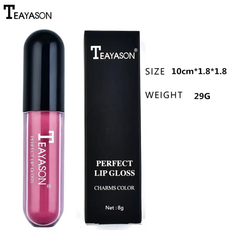 

Jelly Lipstick Moisturizing Waterproof Non-stick Cup Long Lasting Colorfast Lip Gloss Cosmetic