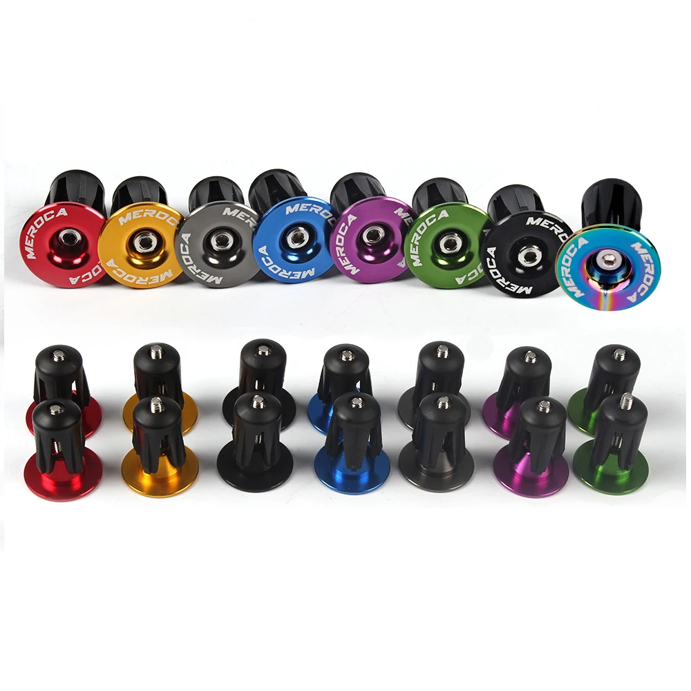 2 шт. алюминиевые Заглушки для руля велосипеда | Спорт и развлечения