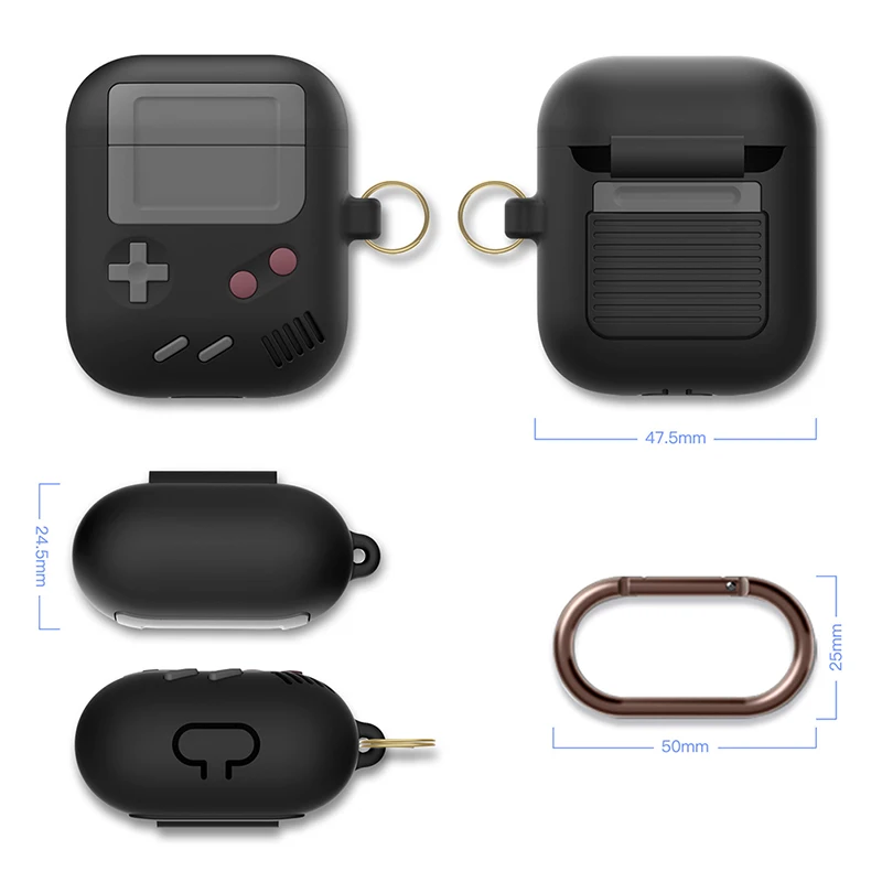

Чехол для наушников AirPods 1/2 Pro, чехол для классической игры