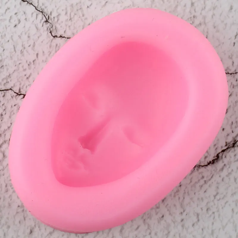 Женские силиконовые формы для лица женская маска полимерная глина конфетная