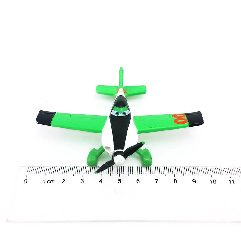 Металлические Литые развивающие игрушки из мультфильма Disney Pixar Planes no 00 Zed 1:55