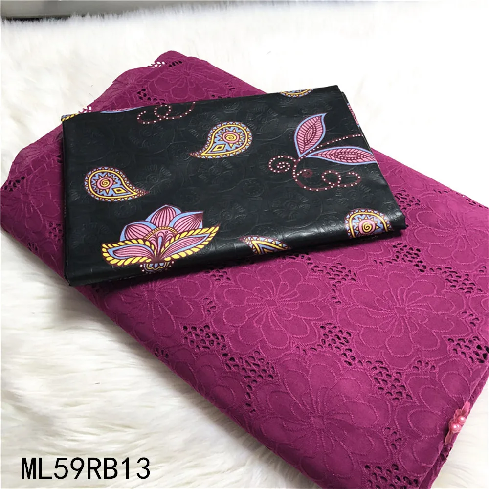 2020 красивая африканская кружевная ткань getzner розово-красная базиновая вышивка +