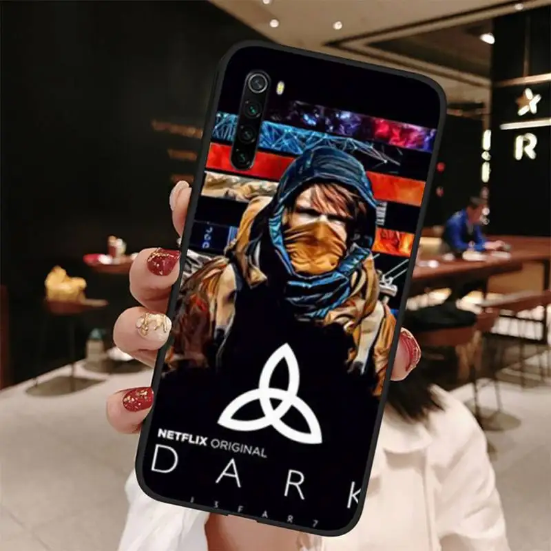 Хит продаж чехол netflix Dark оболочка Чехлы для xiaomi note max mi 3 7 8 9se Redmi 7a 8t 10 pro lite Обложка |