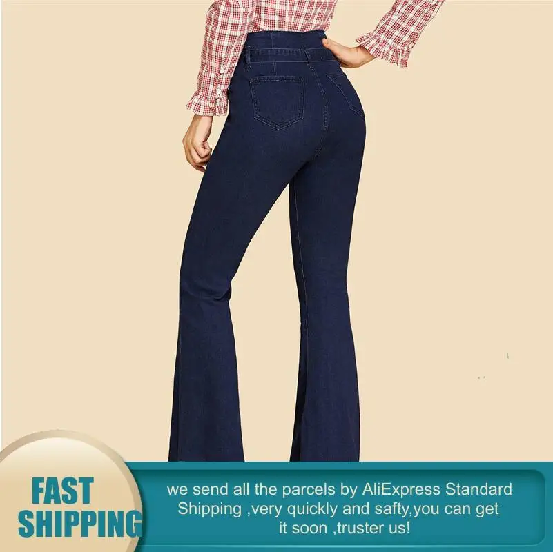 Новинка 2020 обтягивающие расклешенные джинсы с бантом для женщин мам высокой