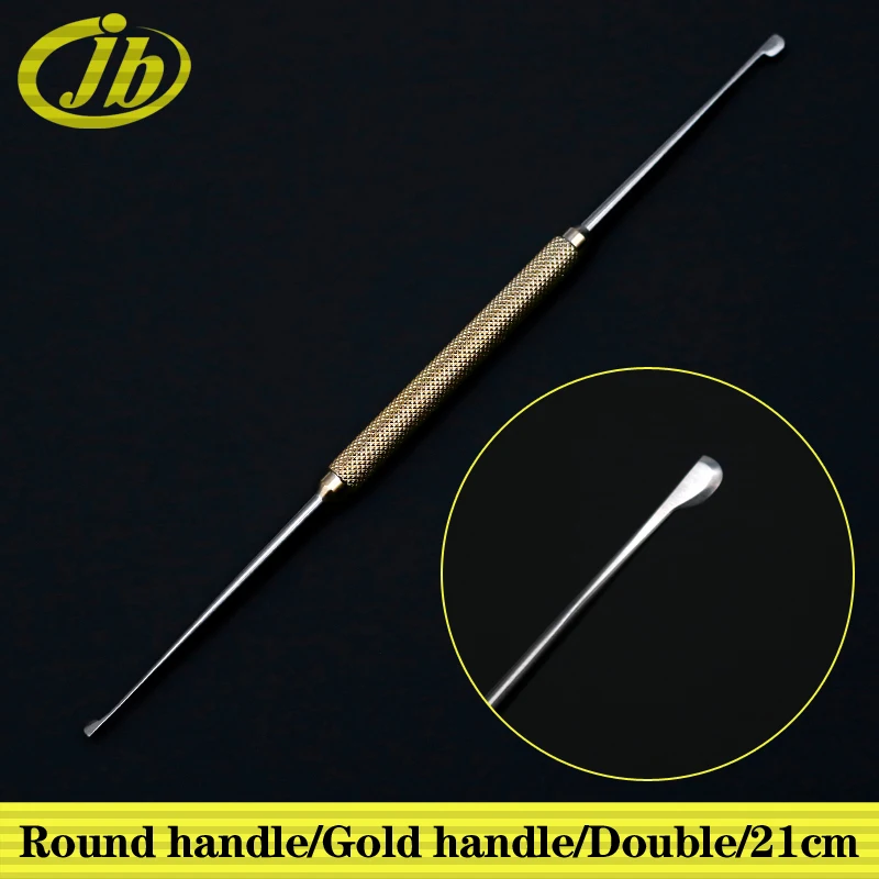 Type D knife gold handle Stainless steel double sharp cosmetic plastic surgery stripper