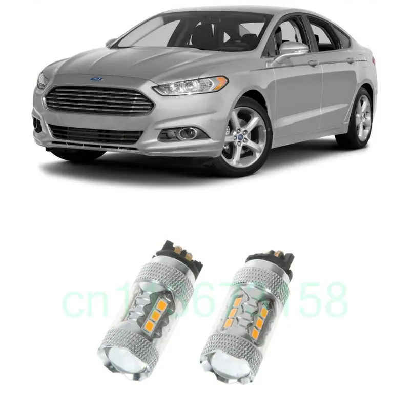 

Canbus Error Free PW24W PWY24W LED Front Turn Signal Bulbs For 2013-up Ford Fusion (US model only)