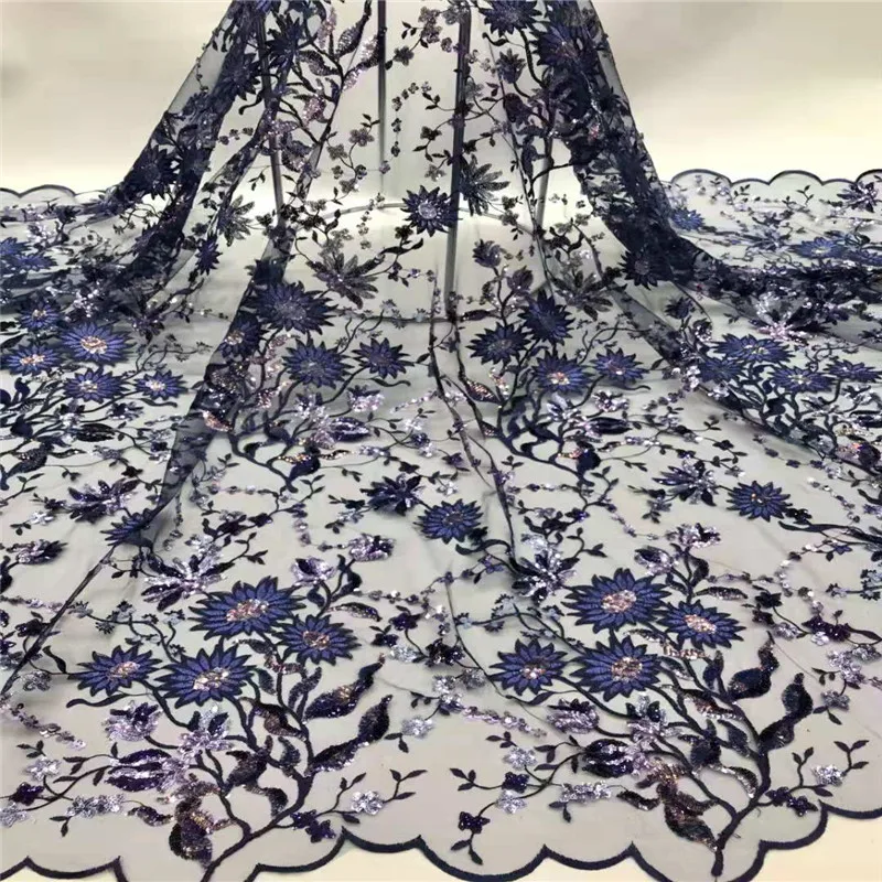 Новейшая французская тюлевая кружевная ткань Madison высококачественная