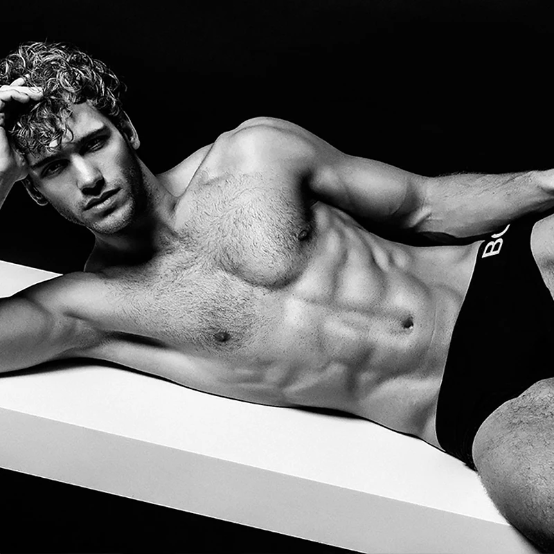 

ORLVS Men Underwear Cotton Men Briefs Breathable U Pouch Fashion Underpants Male Panties Cueca Tanga Soft Sexy Gay Jockstrap