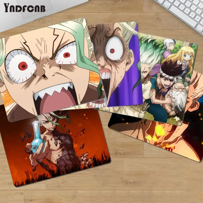 

YNDFCNB Cool New Anime Dr.STONE Customized laptop Gaming mouse pad Top Selling Wholesale Gaming Pad mouse