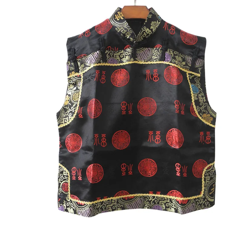 Китайский Новый год традиционные костюмы Тан мужской жилет с вышивкой Древний