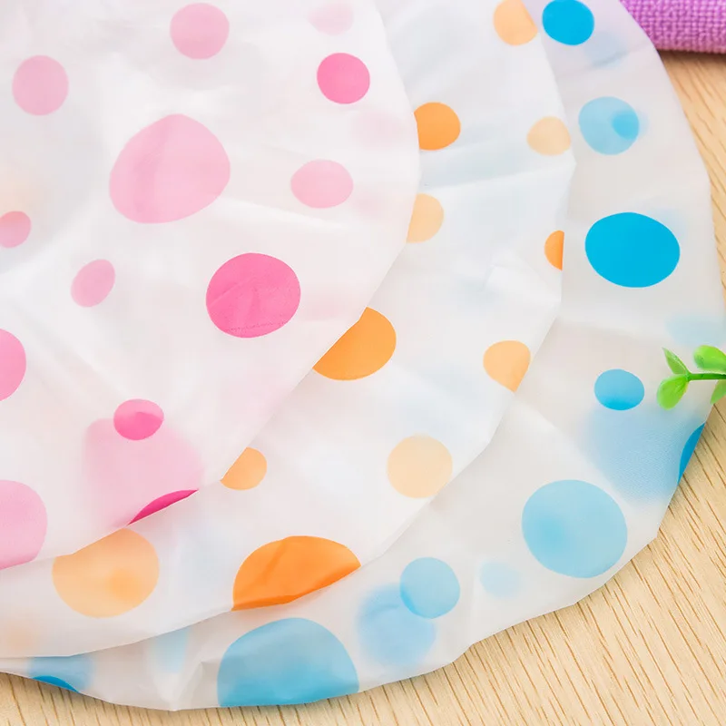 1 шт. Аксессуары для ванной комнаты Водонепроницаемый душ Кепки Эластичная лента