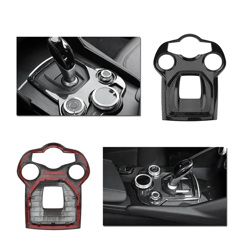 Автомобильная центральная консоль из углеродного волокна отделка панели