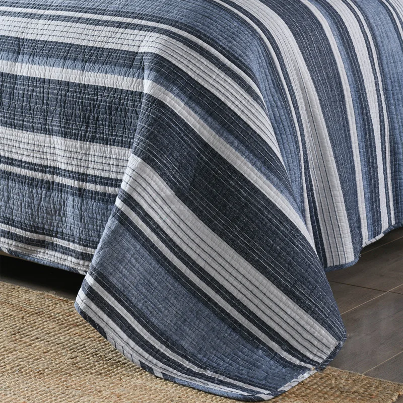 Комплект из 2 стеганых покрывал хлопковых одеял большого размера с наборами