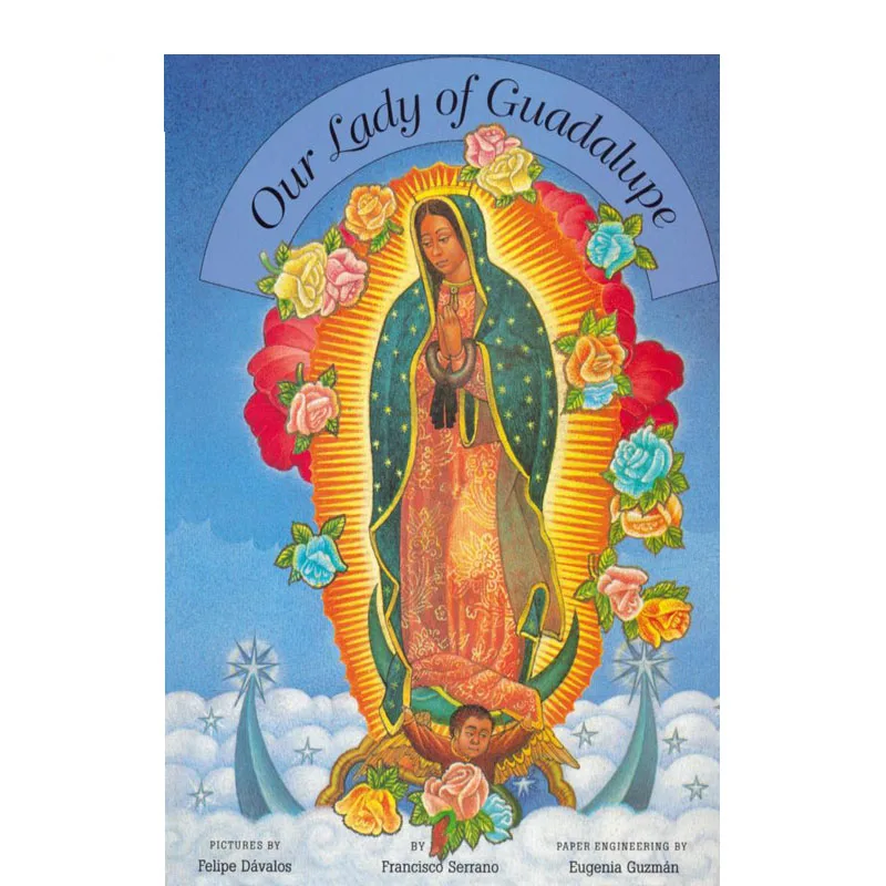 P0439 постер Богородицы Гуадалупе Дева Мария католическая икона на стену домашний